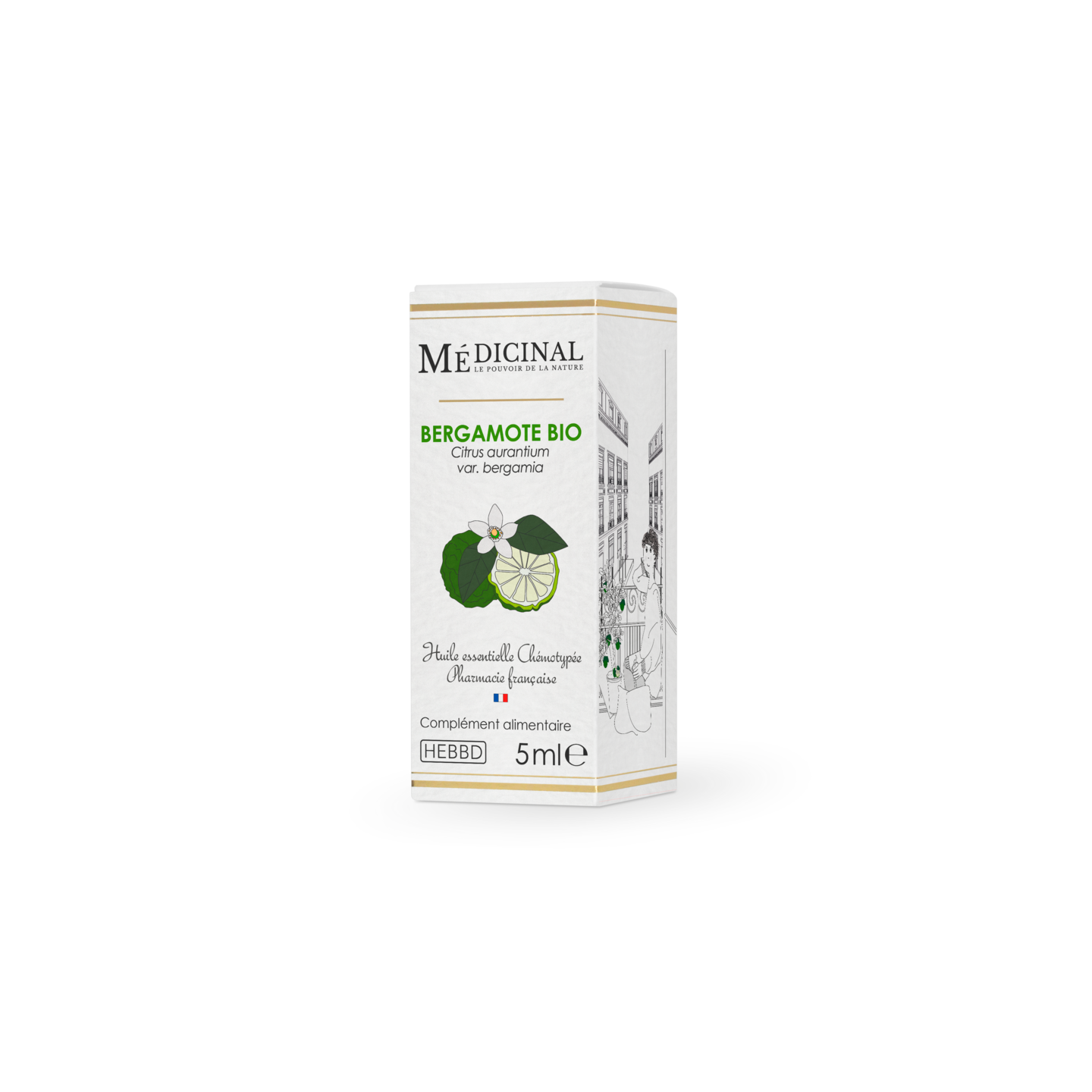 Médiprix Huile essentielle Bergamote Bio - 5ml