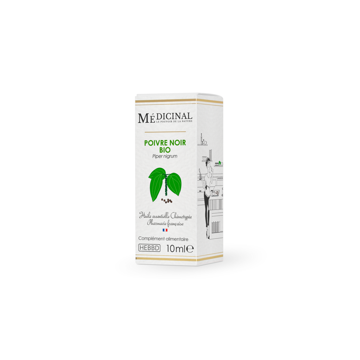 Médiprix Huile essentielle de Poivre noir Bio - 10ml