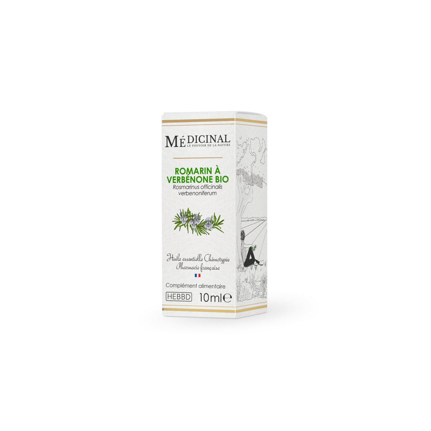 Médiprix Huile essentielle de Romarin à verbénone Bio - 10ml