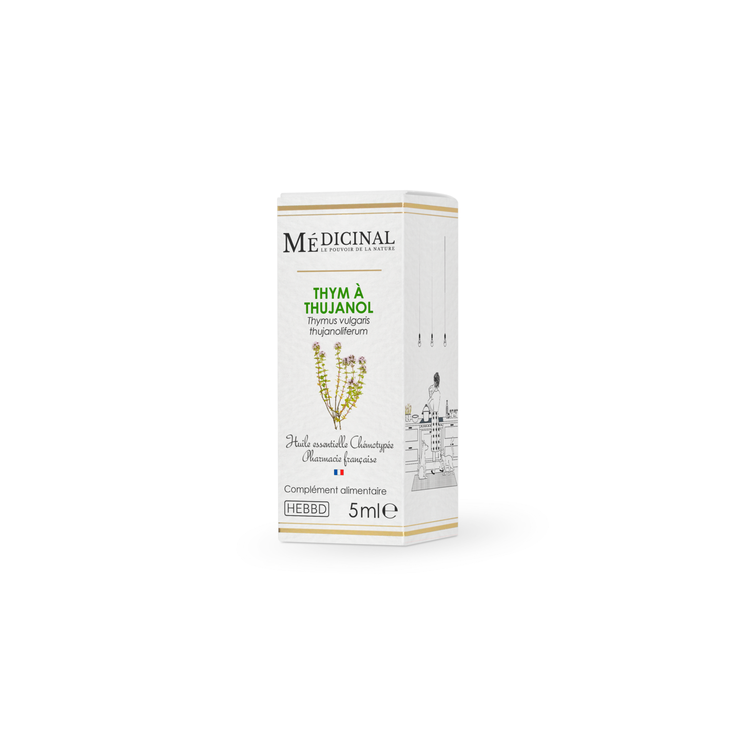 Médiprix Huile essentielle de Thym à thujanol Bio - 5ml