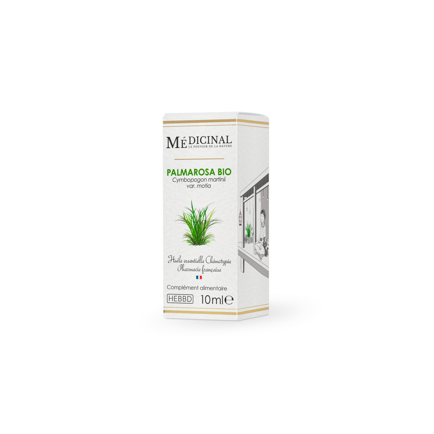 Médiprix Huile essentielle Palmarosa Bio - 10ml