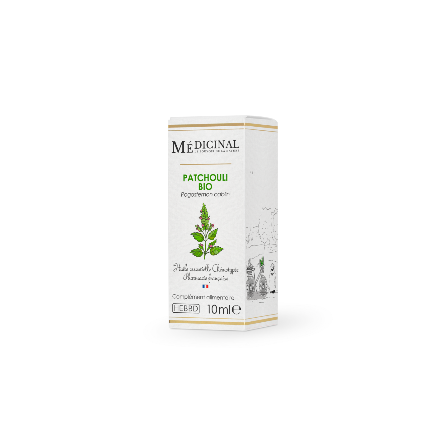 Médiprix Huile essentielle Patchouli Bio - 10ml
