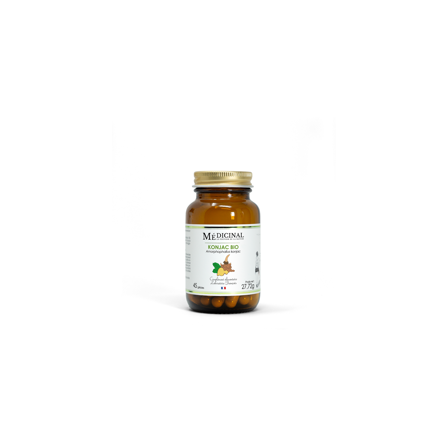 Médiprix Konjac Bio - 45 gélules