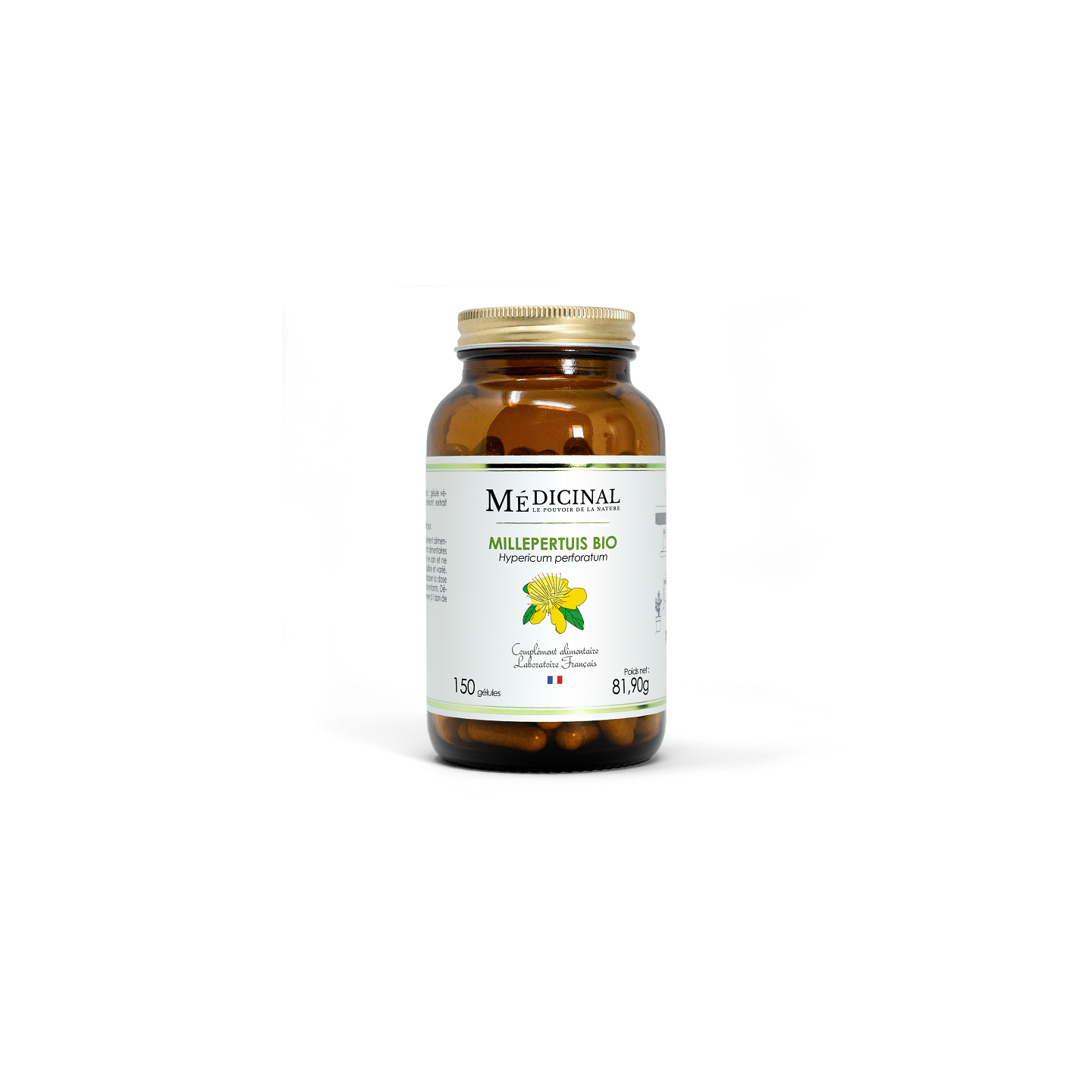 Médiprix Millepertuis Bio - 150 gélules