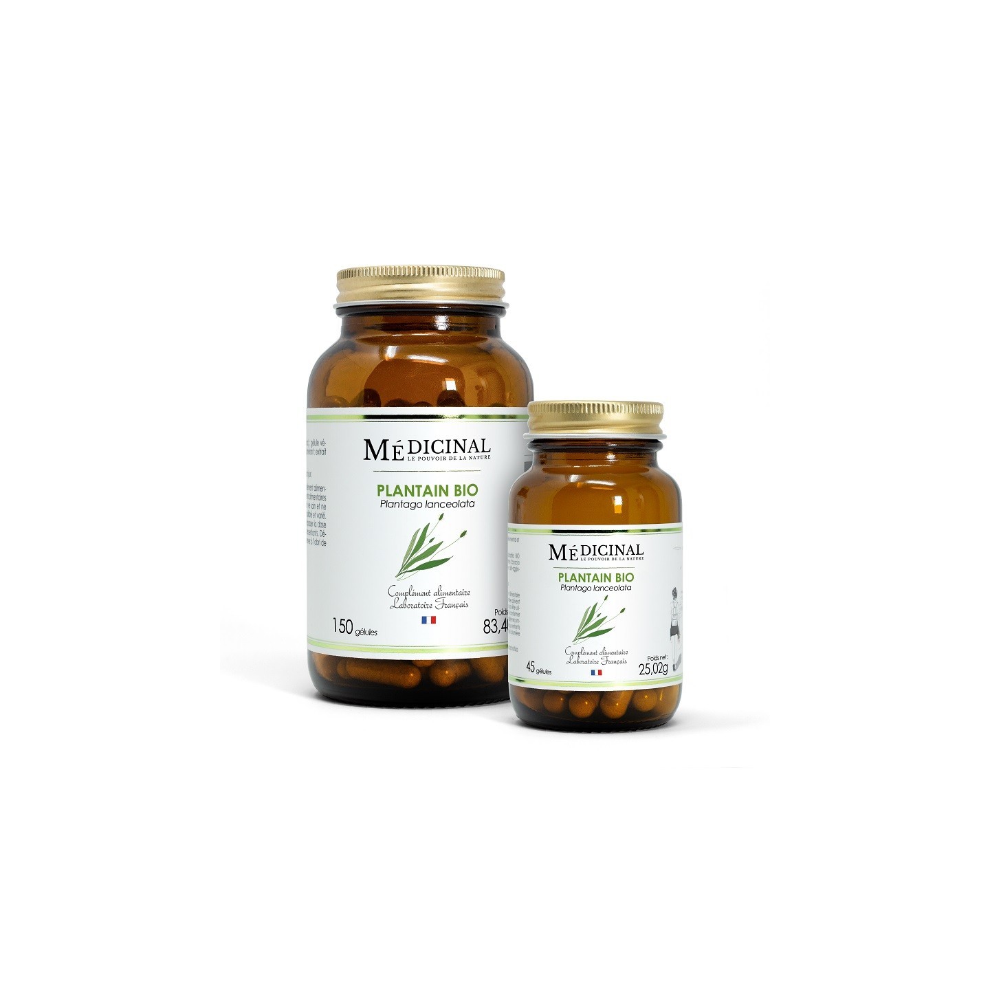Médiprix Plantain Bio - 45 gélules