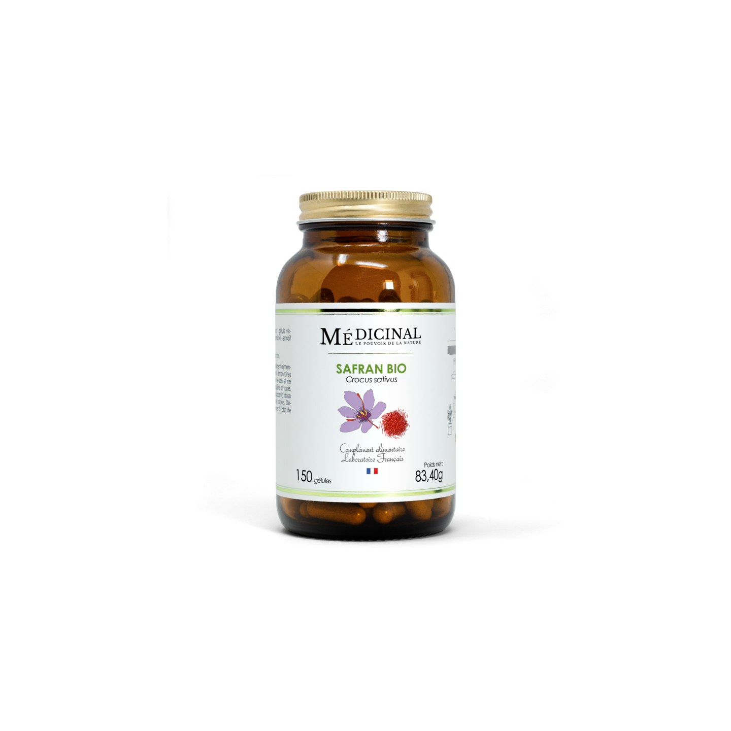 Médiprix Safran Bio - 150 gélules