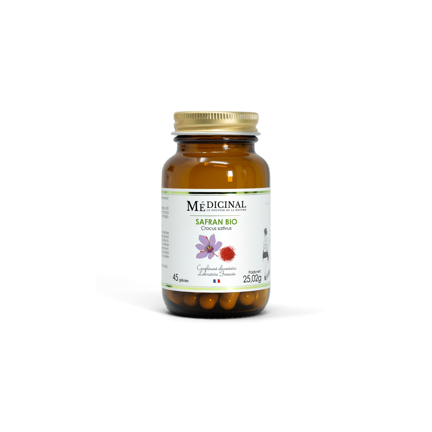 Médiprix Safran Bio - 45 gélules