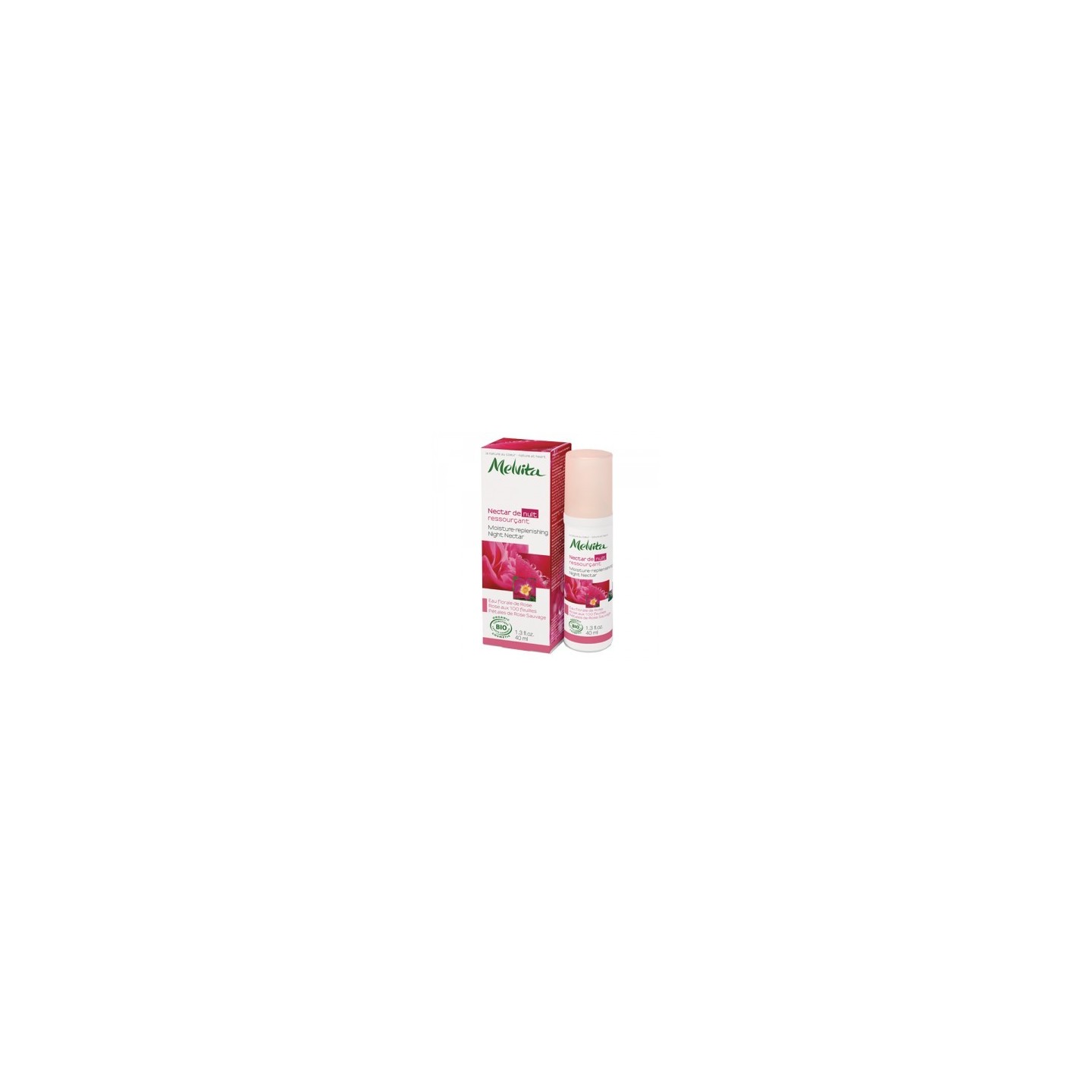 MELVITA NECTAR DE ROSES SOIN DE NUIT RESSOURCANT 40ML