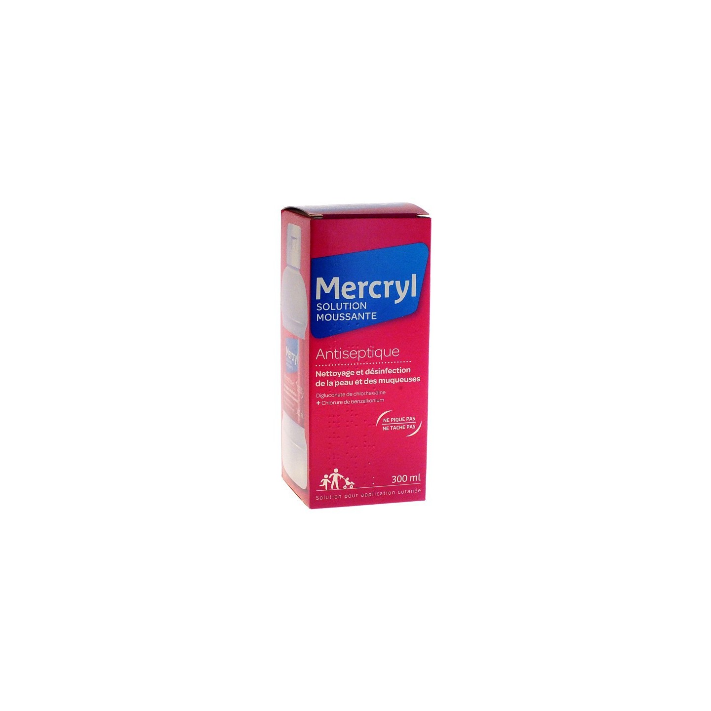 Mercryl Solution moussante antiseptique - 300ml