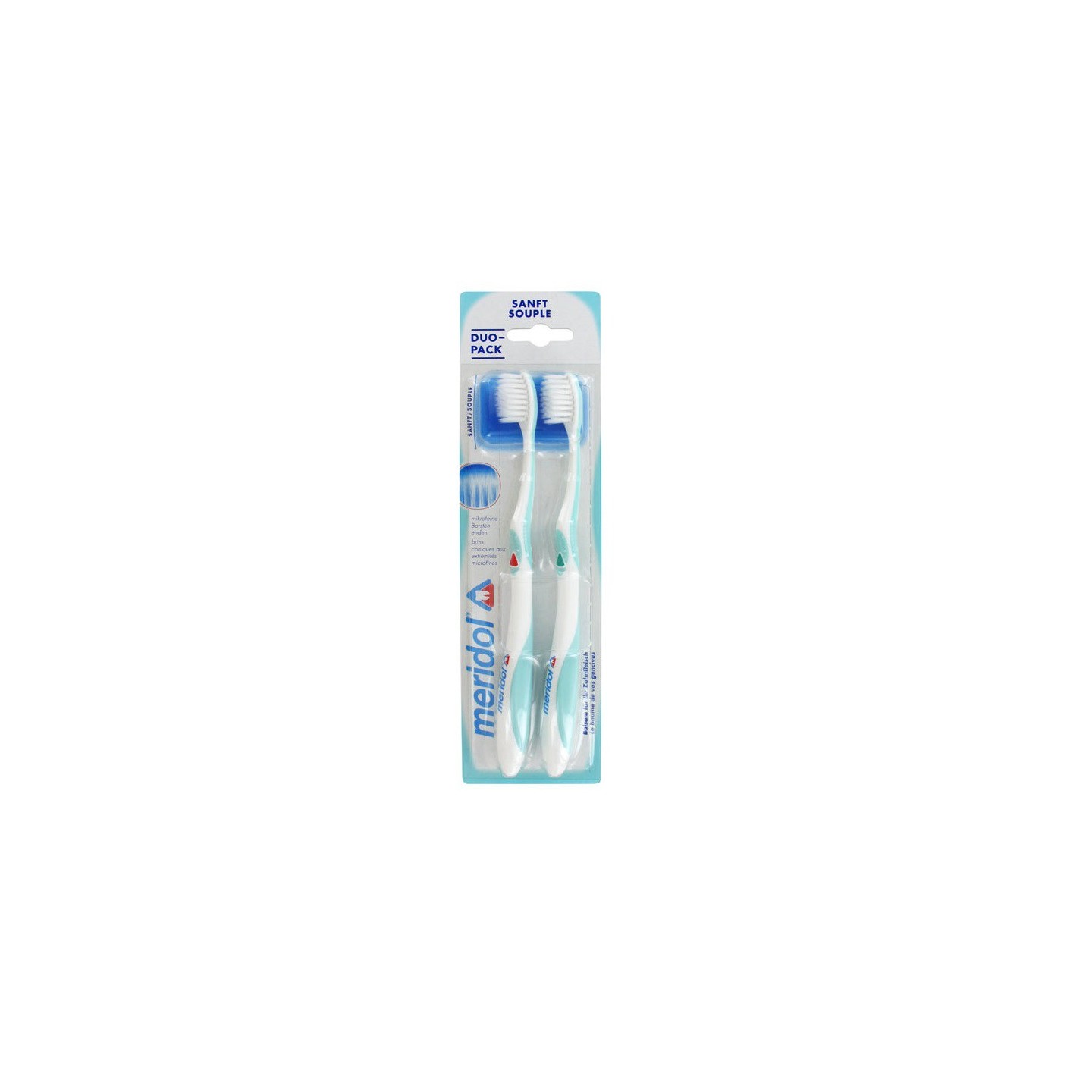 Méridol Duo-Pack Brosses à Dents Souples