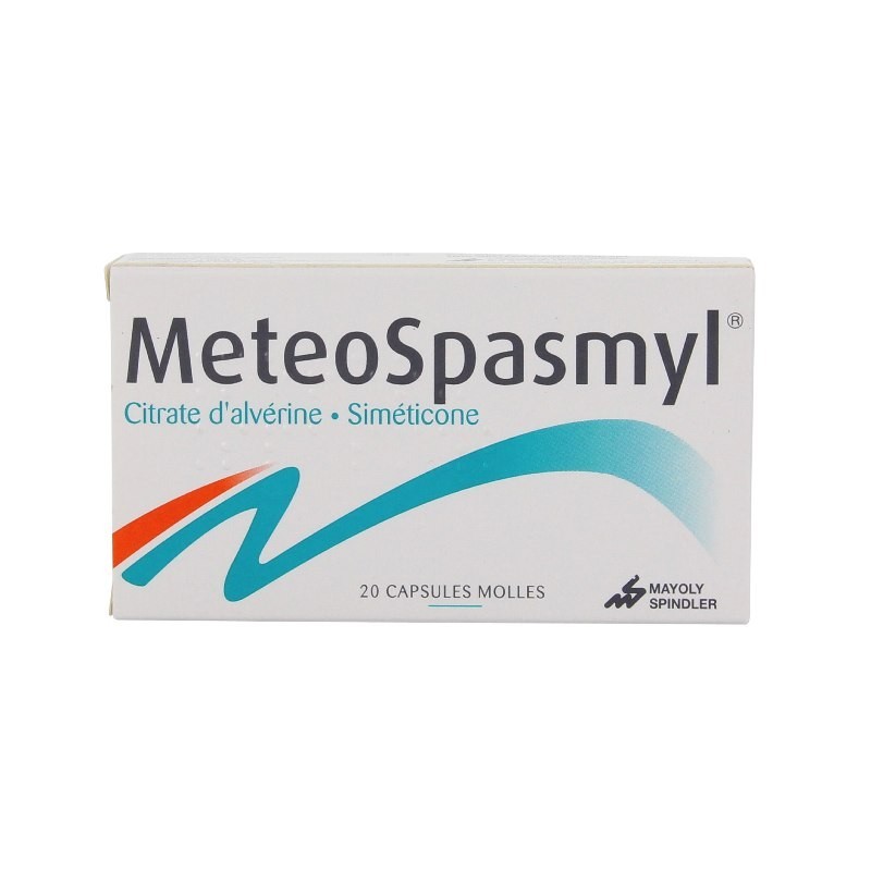 Pharmacie Bastille - MeteoSpasmyl 20 capsules molles