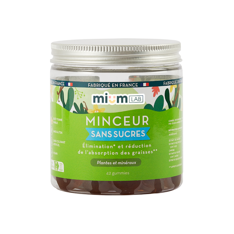 Pharmacie Bastille - Mium Lab Minceur sans sucres 42 gummies