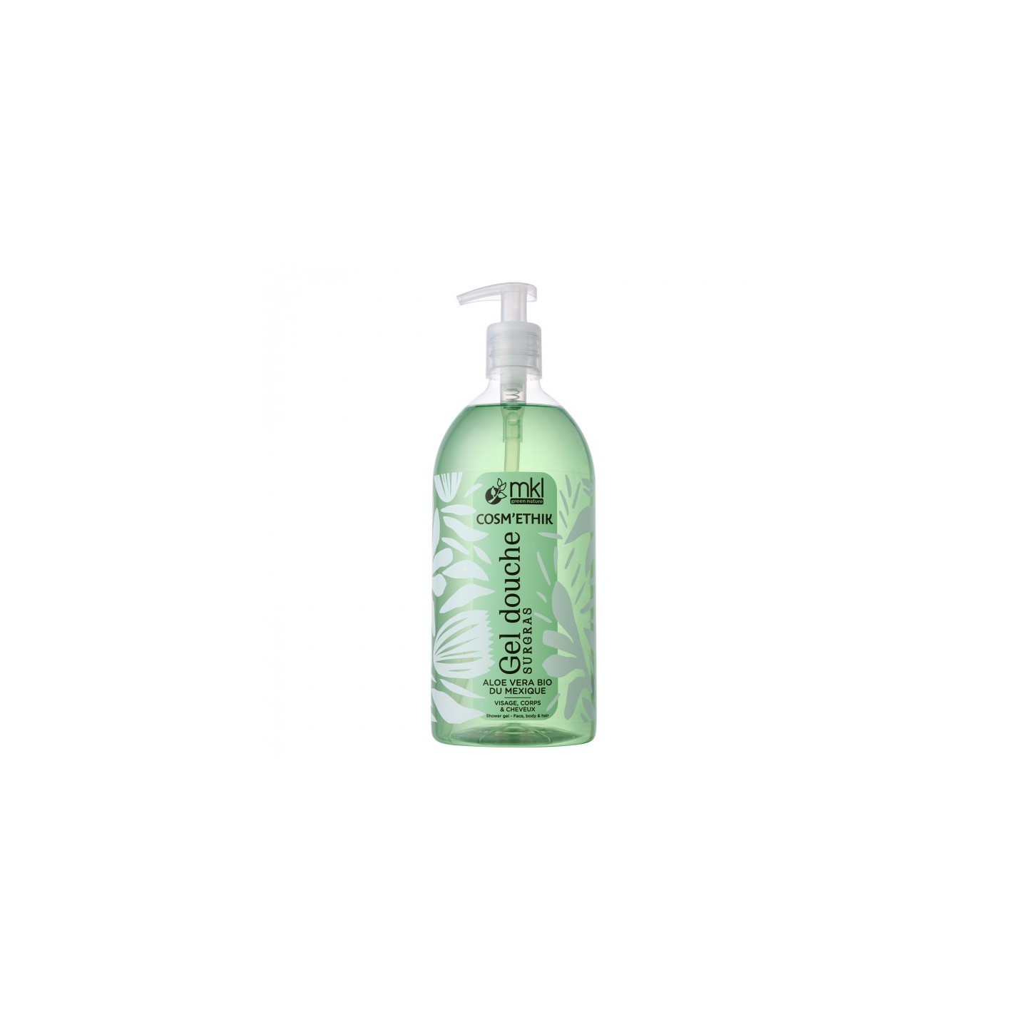 MKL Cosm'ethik Gel douche à l'Aloe Vera Bio du Mexique - 1L