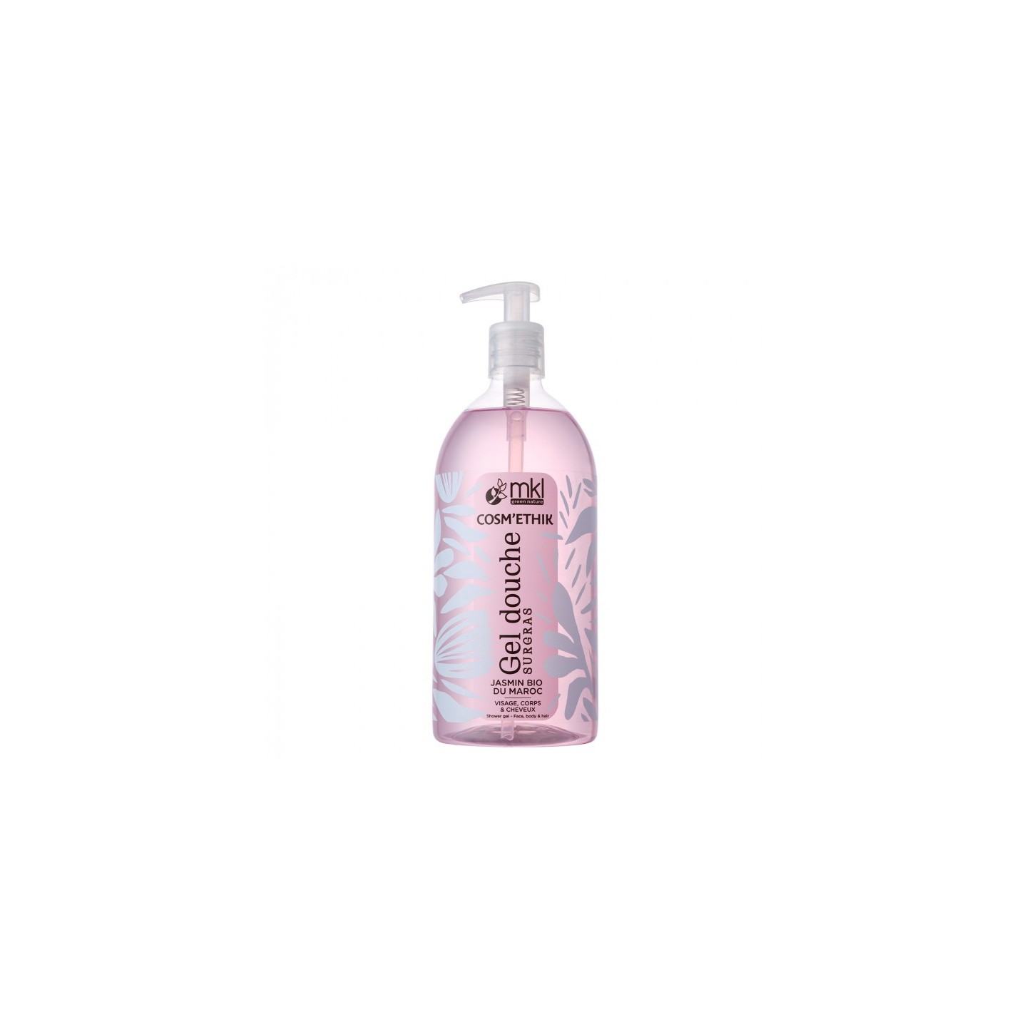 MKL Cosm'ethik Gel douche au Jasmin Bio du Maroc - 1L