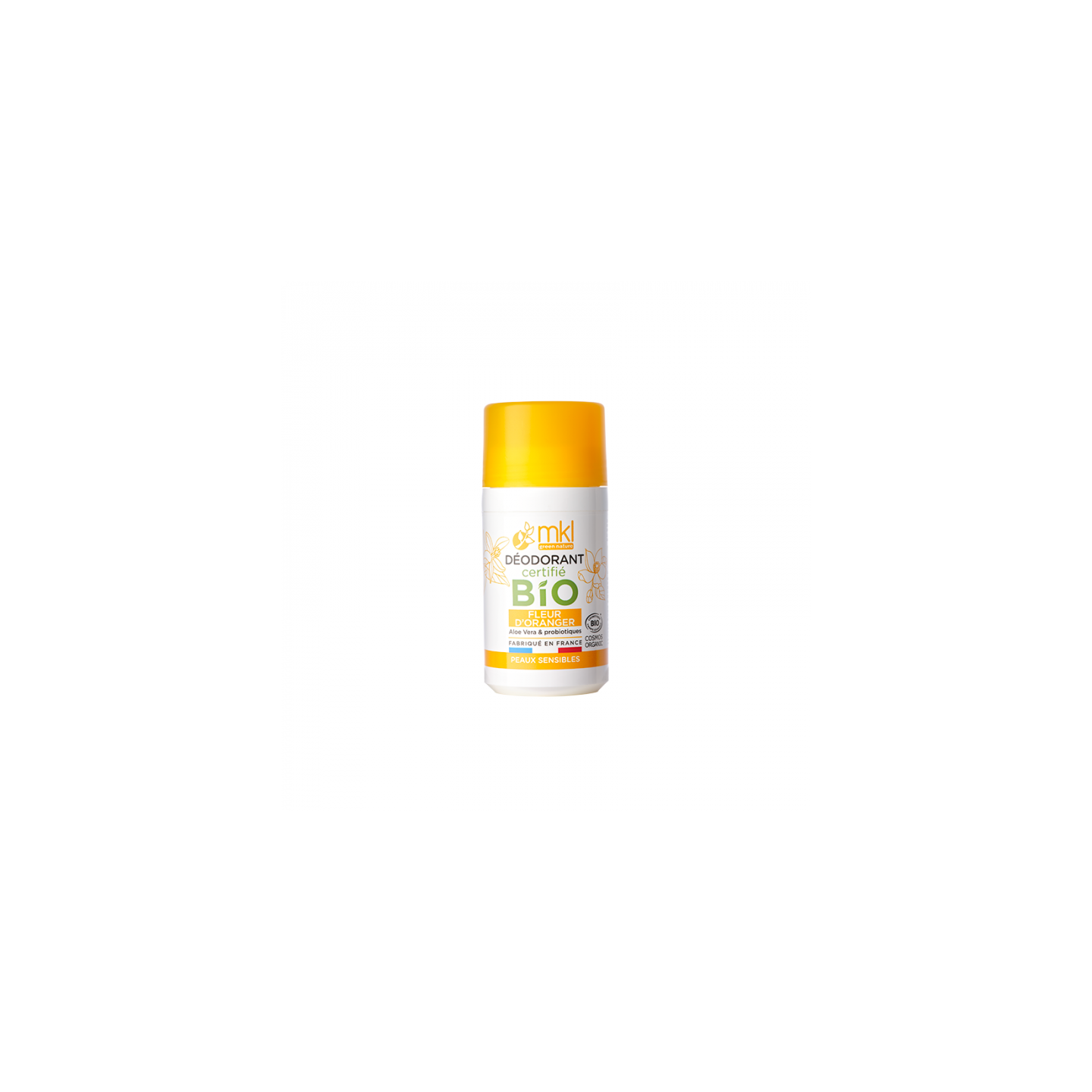 MKL Déodorant certifié Bio fleur d'oranger - 50ml