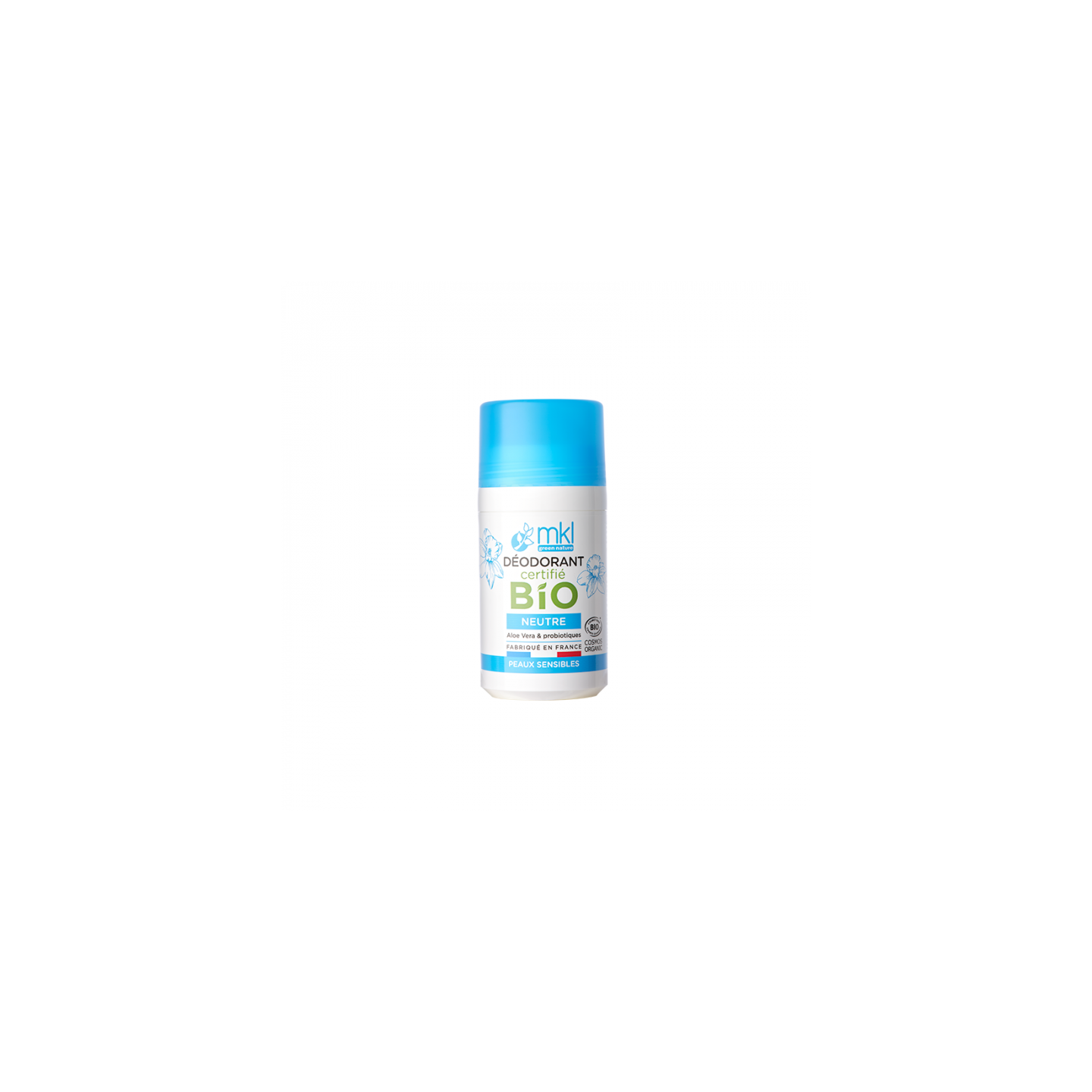 MKL Déodorant certifié Bio sans parfum - 50ml