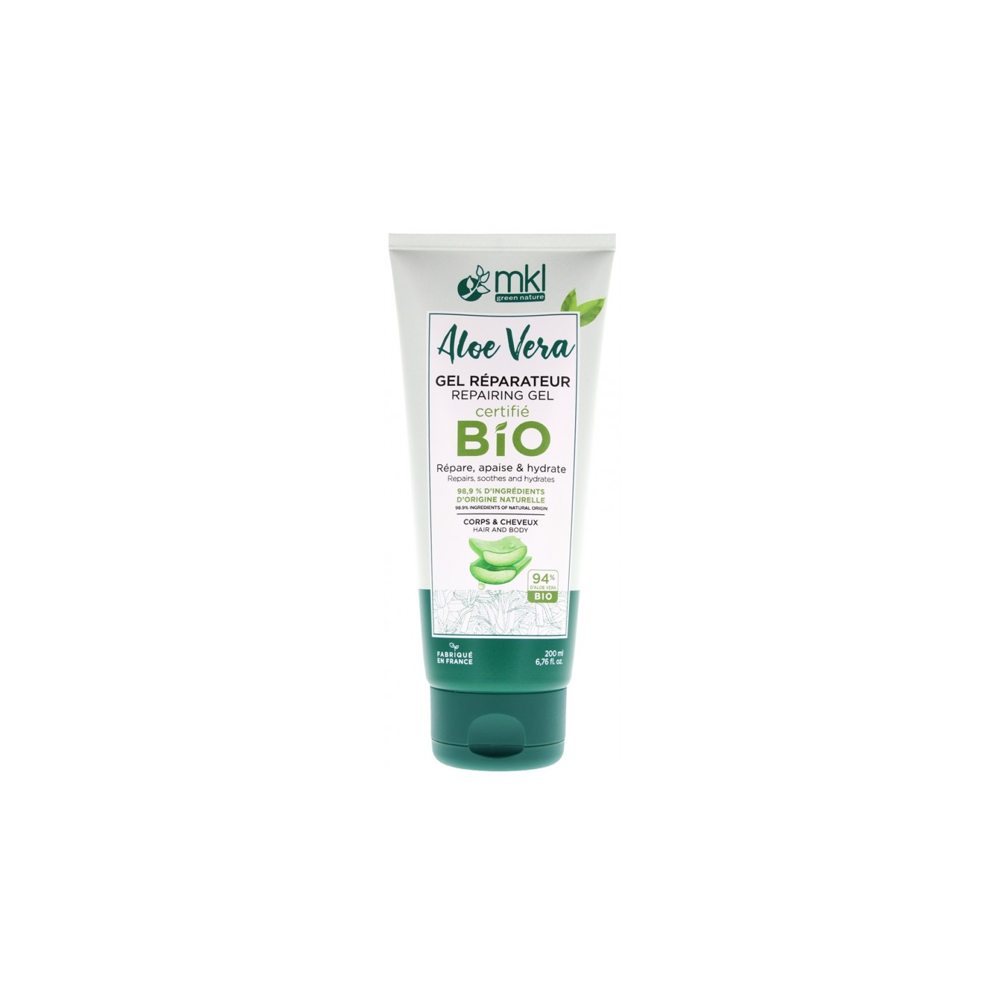 MKL Gel réparateur Aloe vera 200ml
