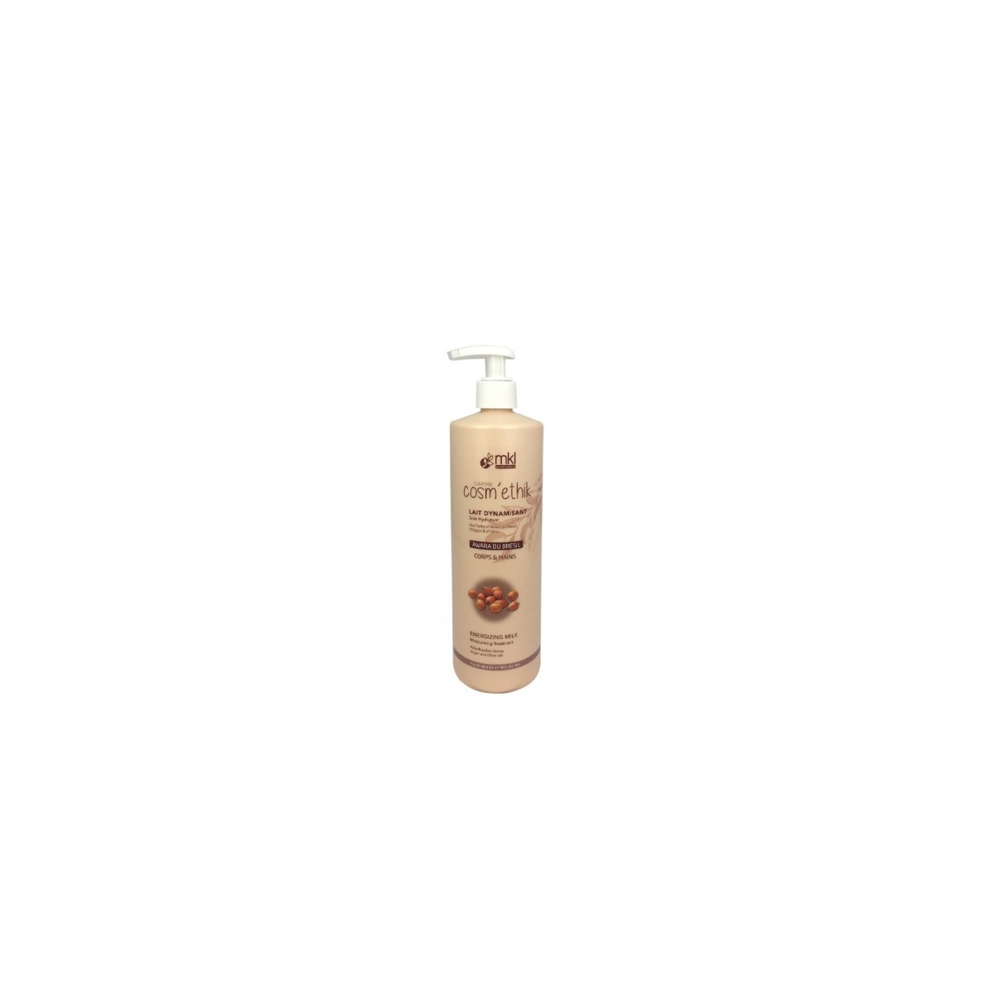 MKL Lait corporel dynamisant Awara - 500ml