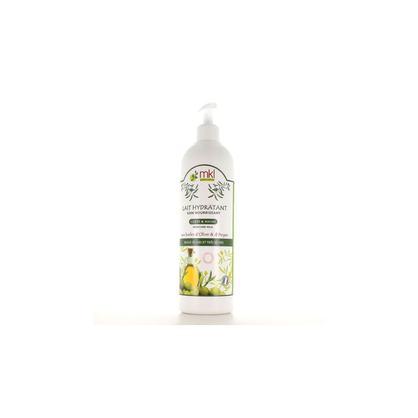 MKL Lait hydratant nourrissant corps et mains - 500ml