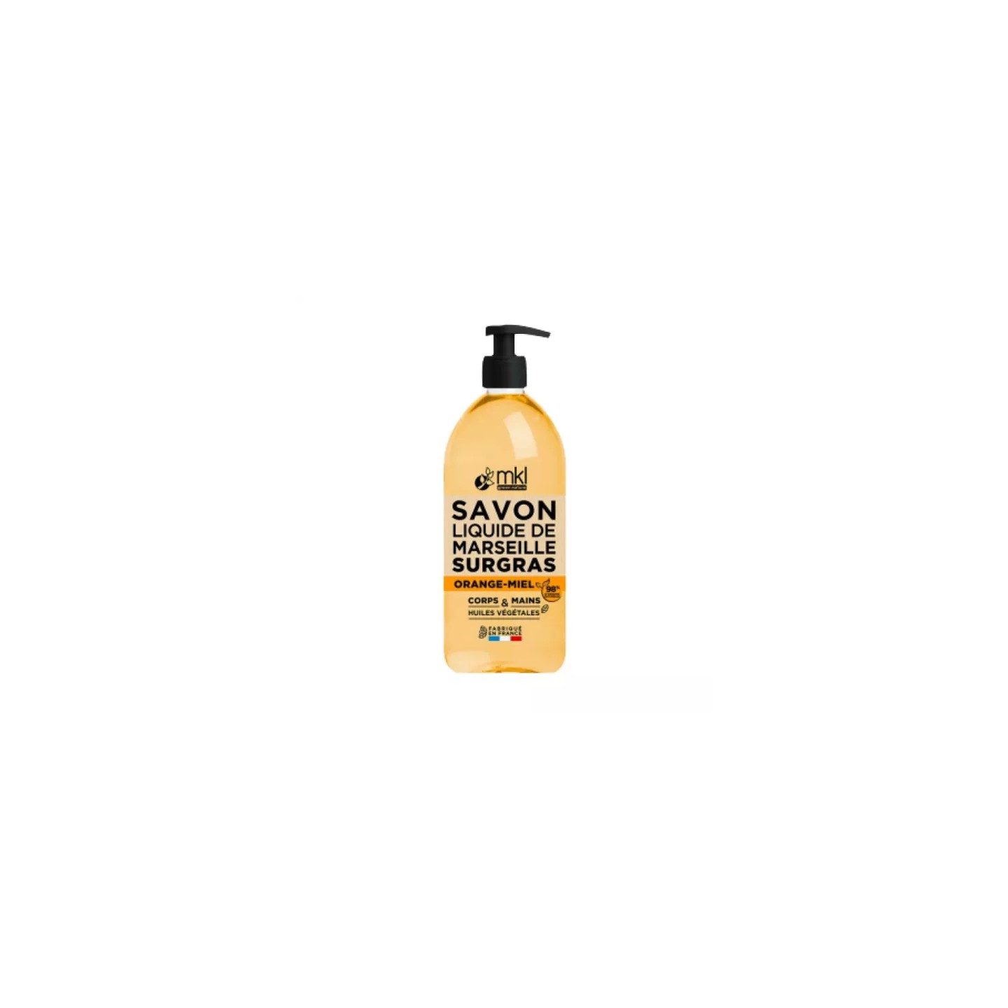MKL Savon de Marseille Orange et Miel - 1L