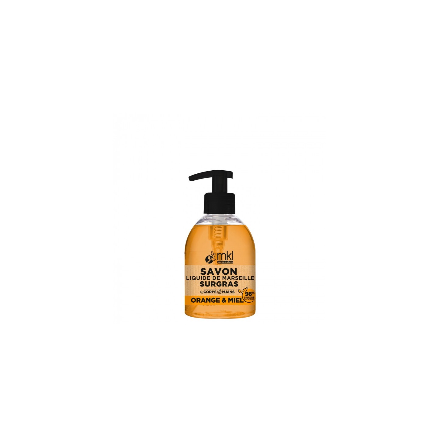 MKL Savon de Marseille liquide orange & miel - 300ml