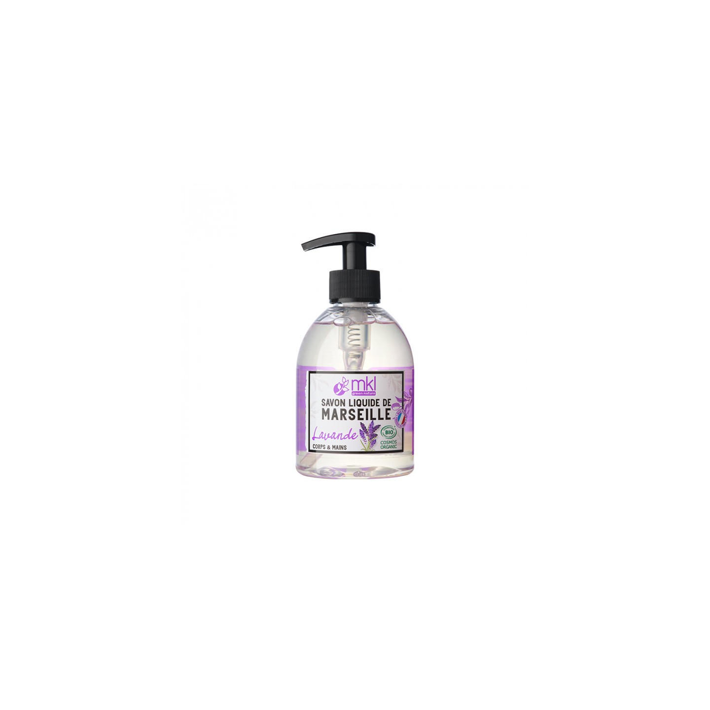 MKL Savon de Marseille surgras Lavande certifié Bio - 300ml