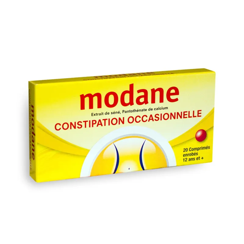 Modane constipation occasionnelle extrait de s&eacute;n&eacute; - Boite de 20 comprim&eacute;s