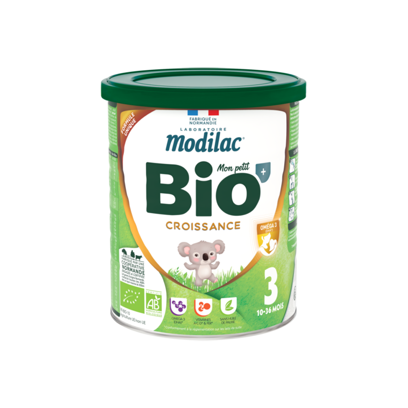 Pharmacie Bastille - Modilac Bio 3+ Croissance lait 800gr