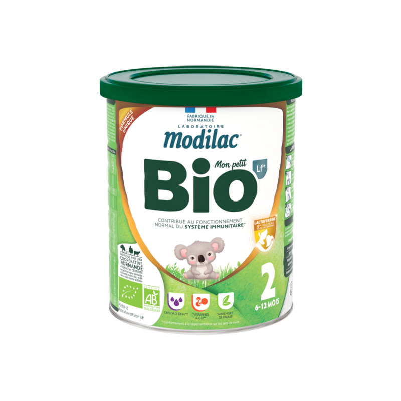 Pharmacie Bastille - Modilac Bio LF+ Lait 2ème âge 800gr