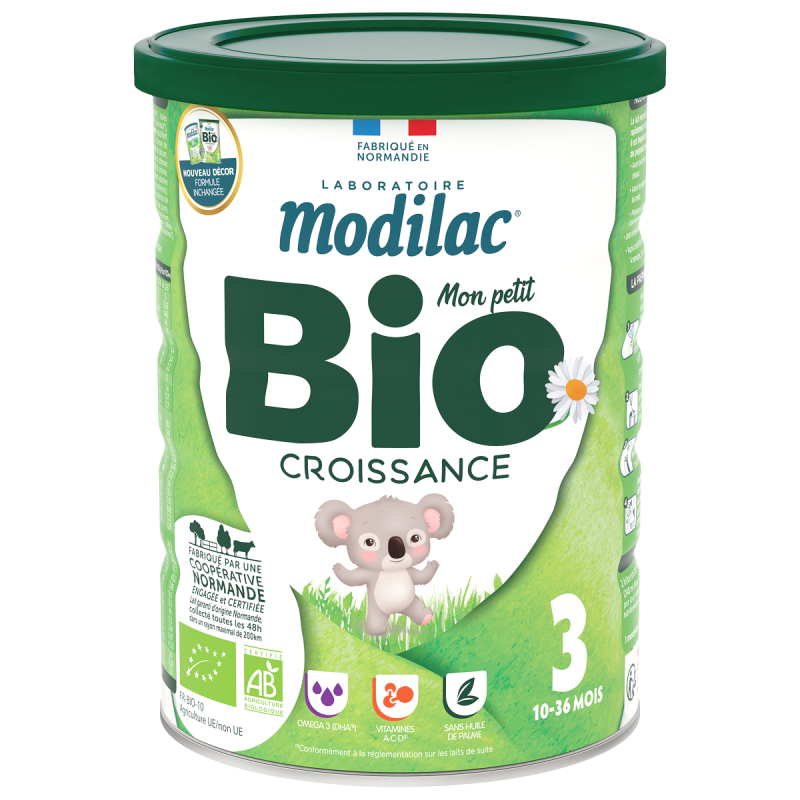 Modilac Bio Croissance 10-36 mois 800g