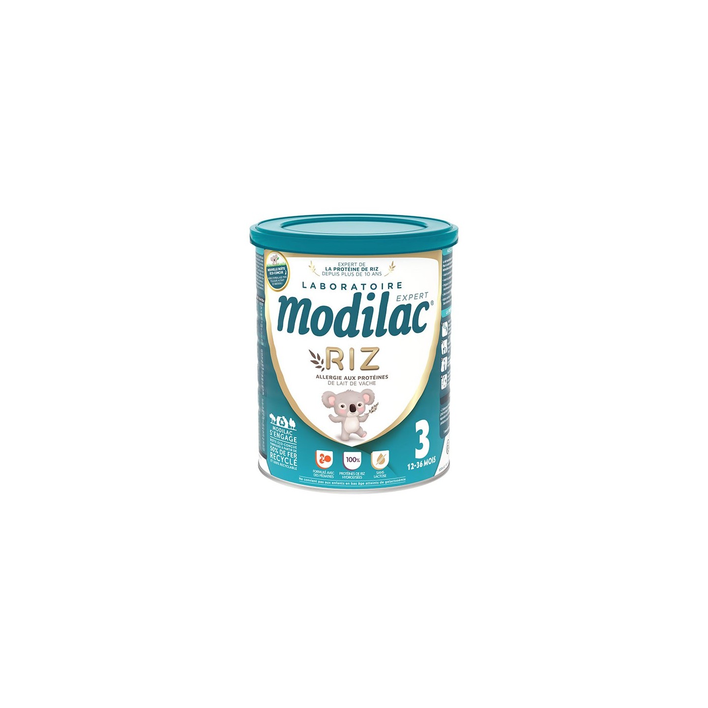 Modilac Expert Riz lait 3ème âge - 800g