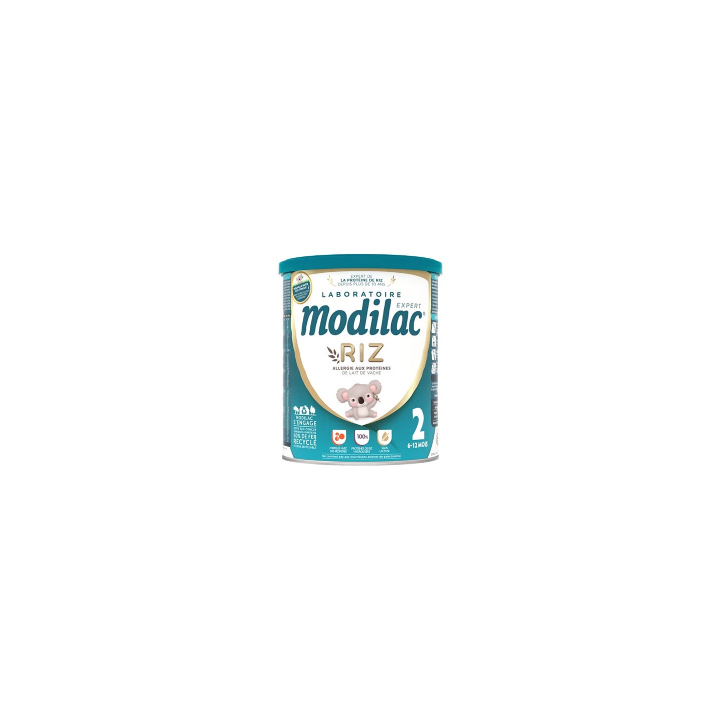 Modilac Expert Riz lait 2ème âge - 800g