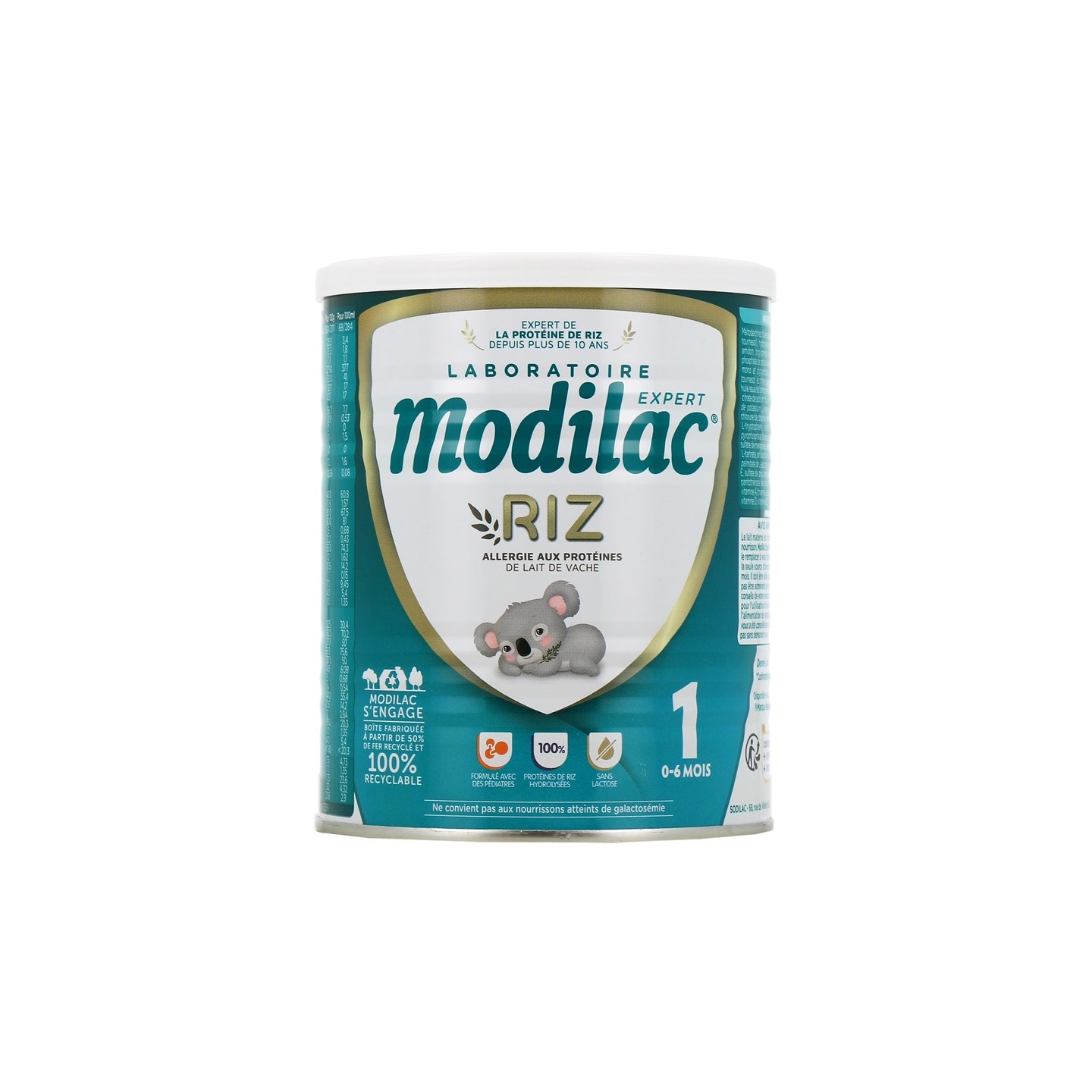 Modilac Expert Riz Lait infantile en poudre 1ᵉʳ âge - 400g