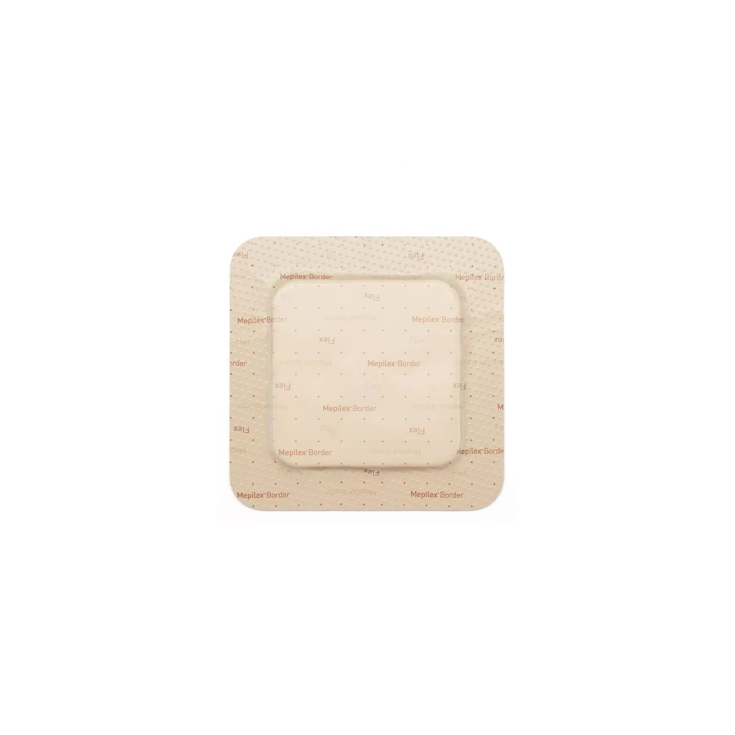 Mölnlycke Mepilex Border Flex Pansement hydrocellulaire carré 10 × 10 cm - 16 unités