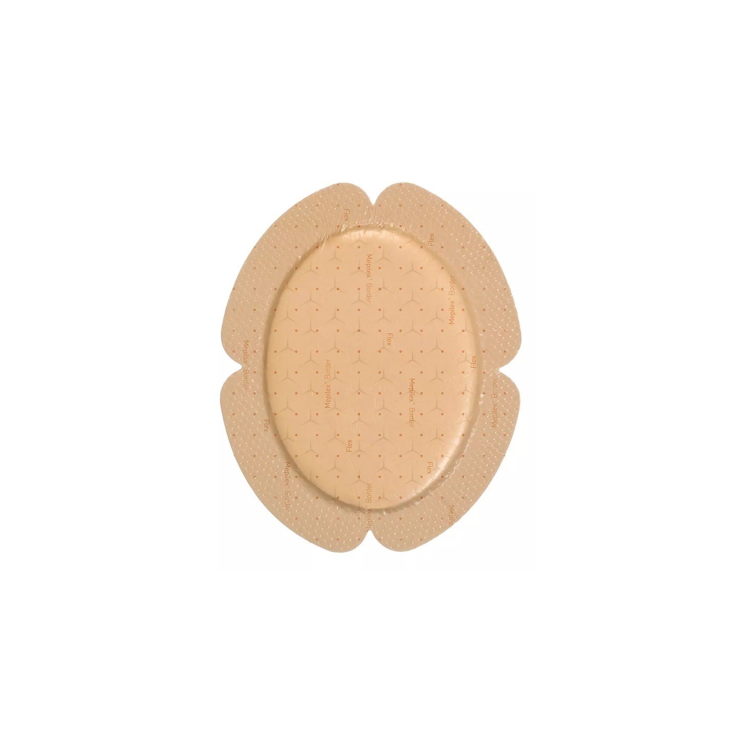 Mölnlycke Mepilex Border Flex Pansement hydrocellulaire ovale 13,5 × 16,5 cm - 16 unités