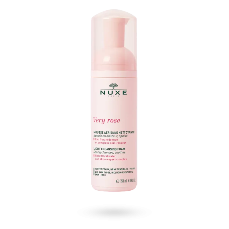 Mousse aérienne nettoyante Very Rose Nuxe 150 ml