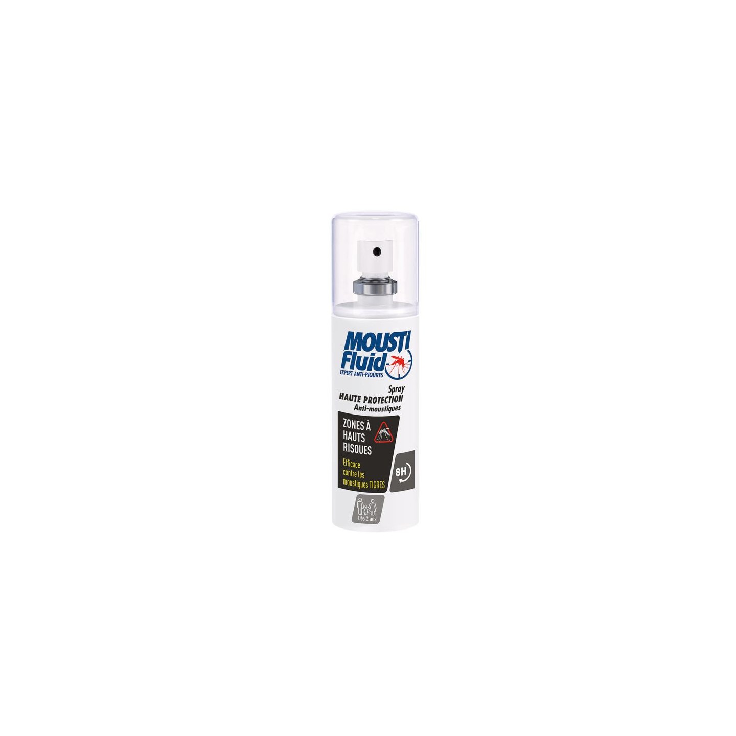 Moustifluid Spray haute protection anti-moustiques zone à hauts risques - 100ml