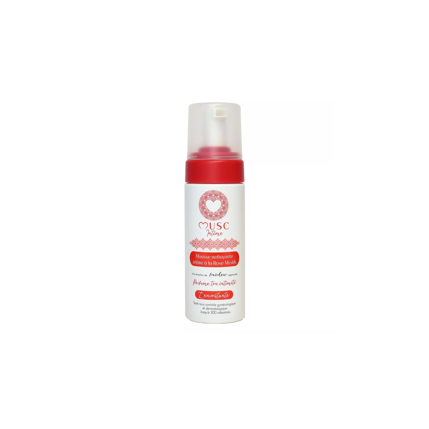 Musc Intime Mousse nettoyante intime Rose Mystik L'Envoutante - 150ml