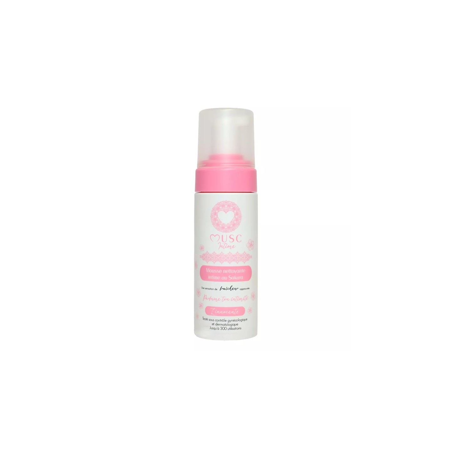 Musc Intime Mousse nettoyante intime Sakura L'Innocente - 150ml