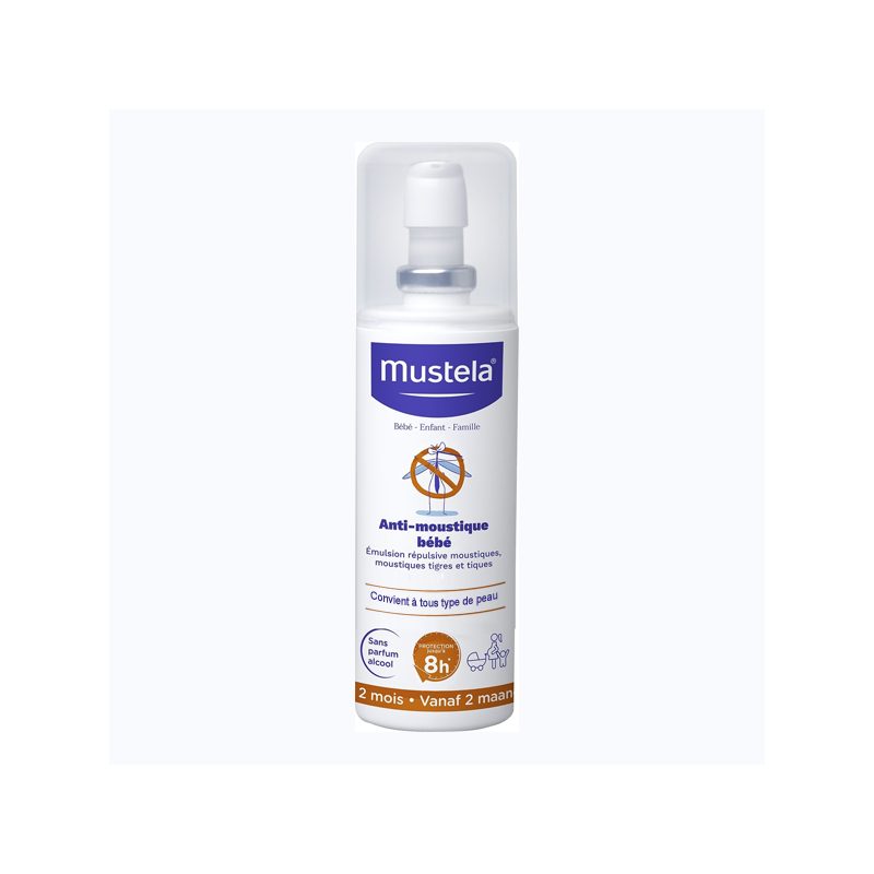 Pharmacie Bastille - Mustela anti-moustique bébé 100ml