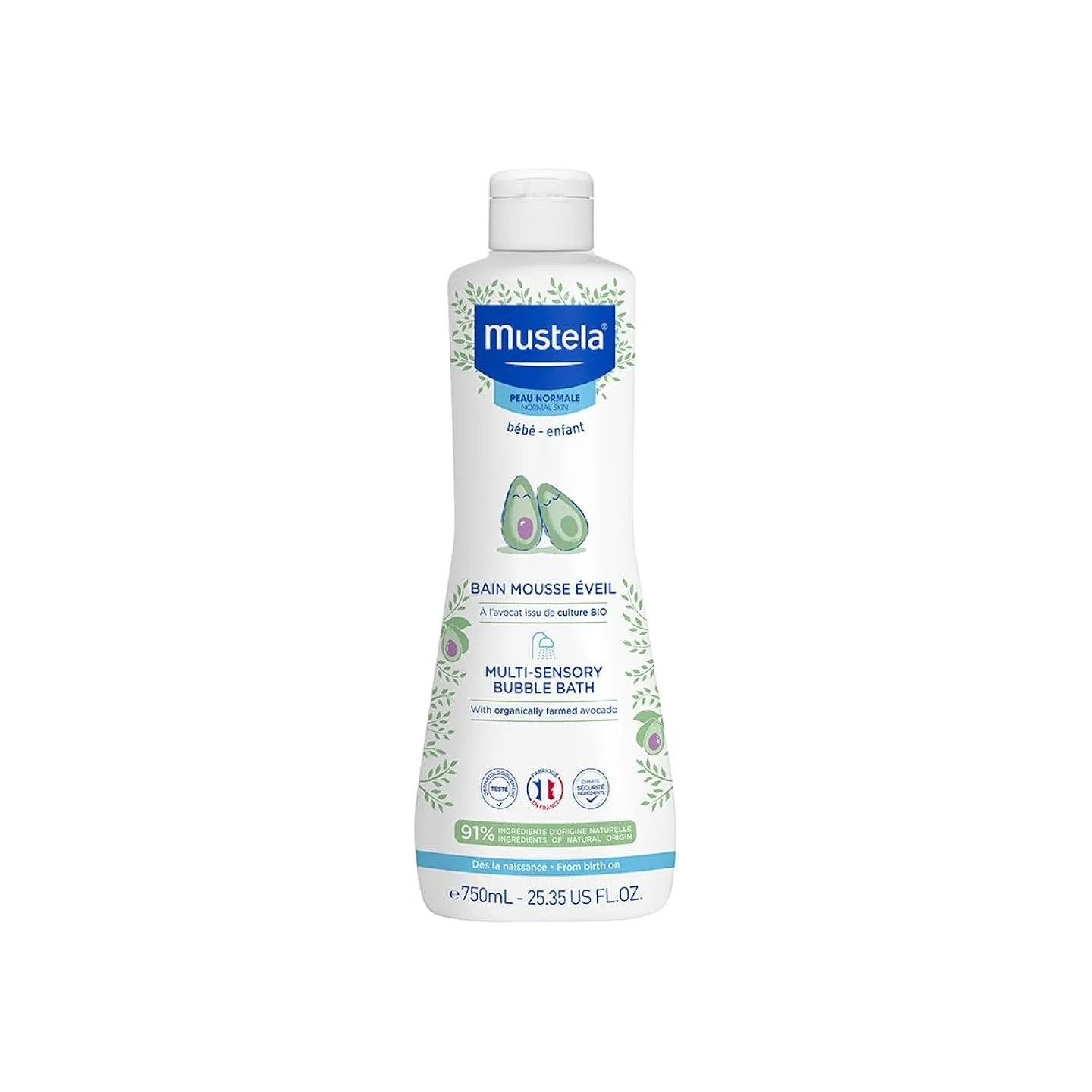 Mustela Bain mousse éveil - 750 ml