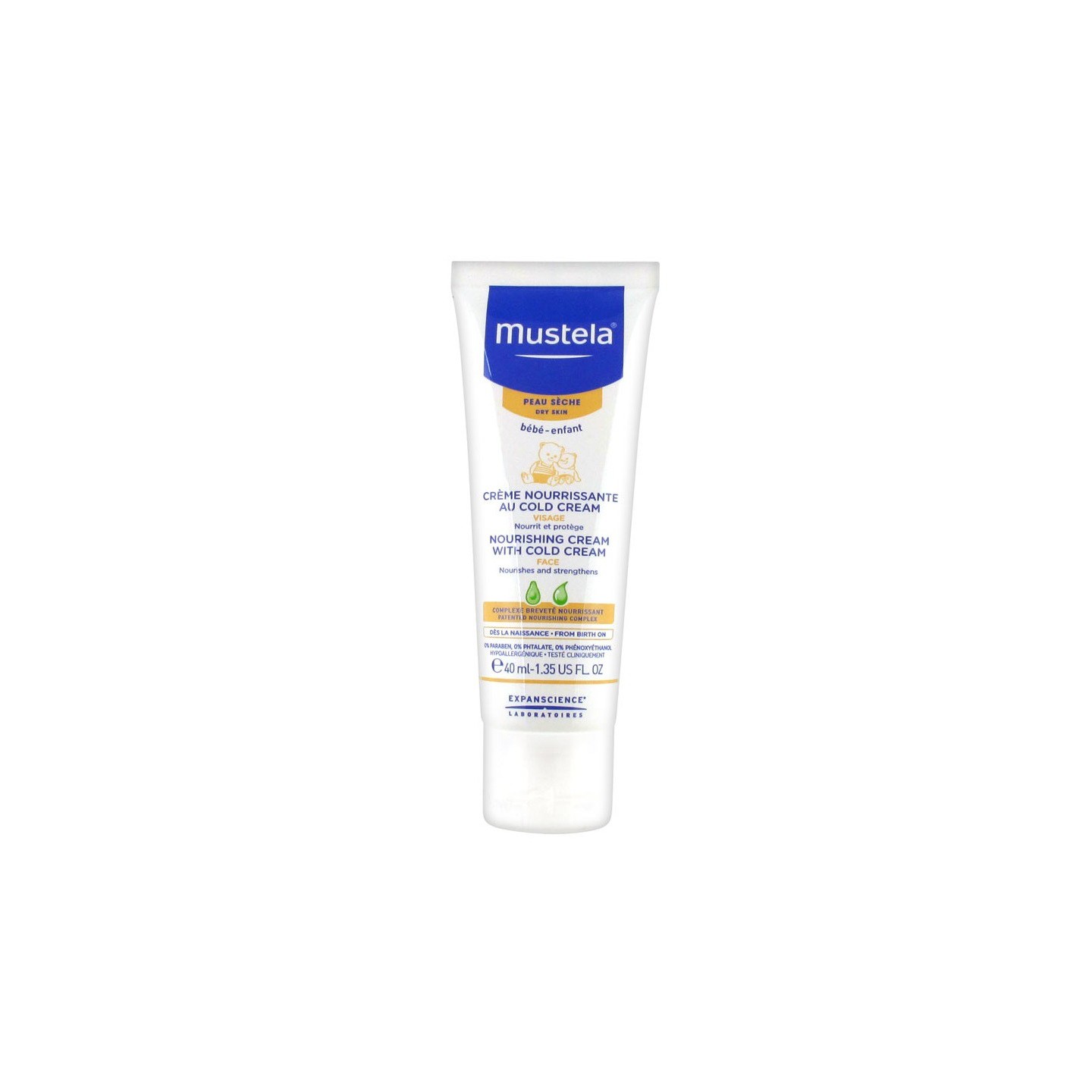 Mustela Crème Nourrissante Cold Cream 40 ml