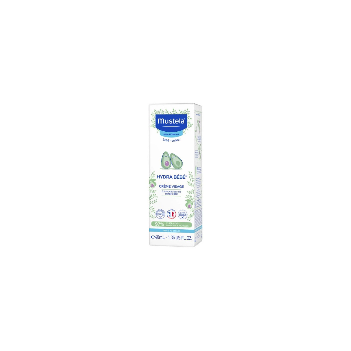 Mustela Hydra Bébé crème visage - 40ml
