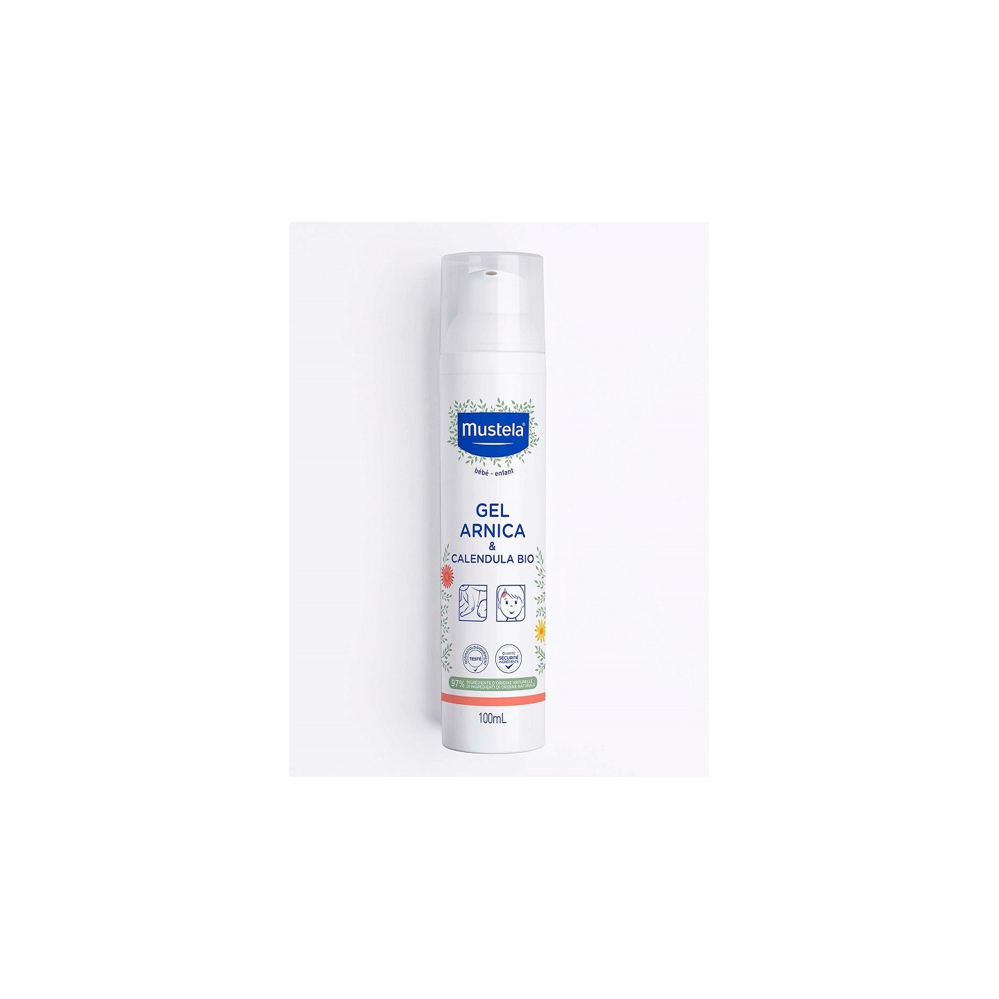 Mustela Gel arnica et calendula Bio - 100ml