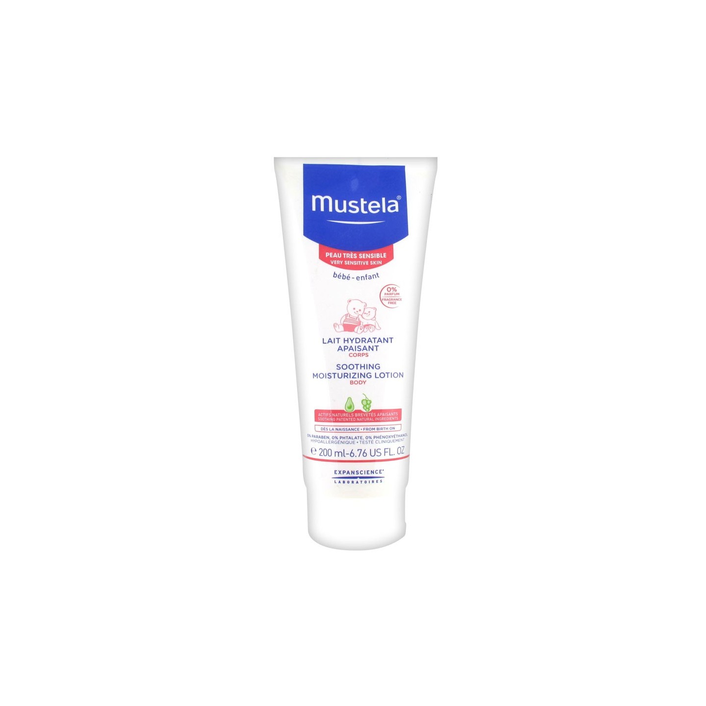 Mustela Lait hydratant apaisant 200ml