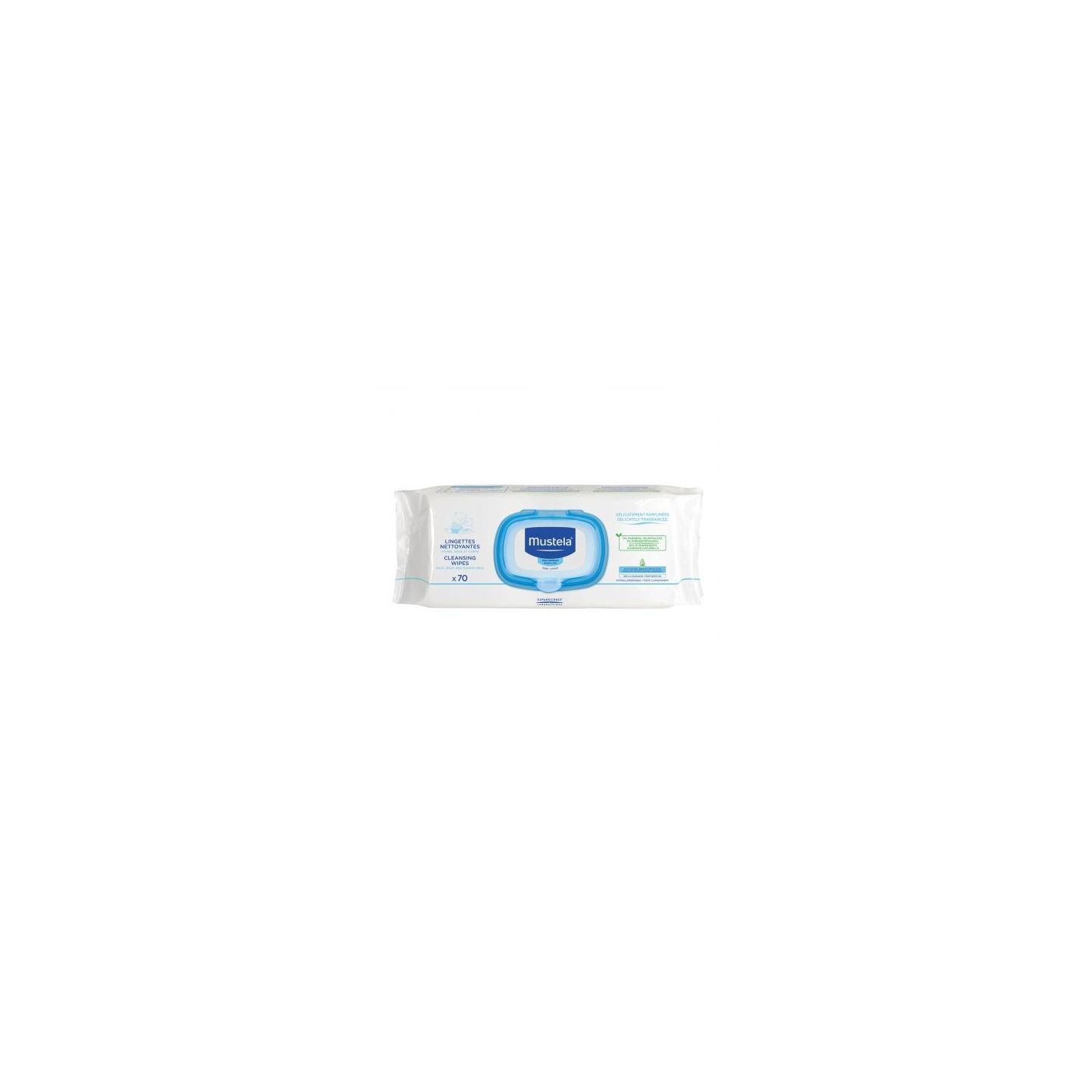 Mustela lingettes nettoyantes x70