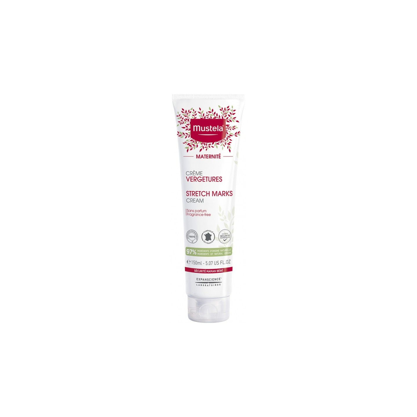 Mustela Maternité Crème vergetures sans parfum - 150ml