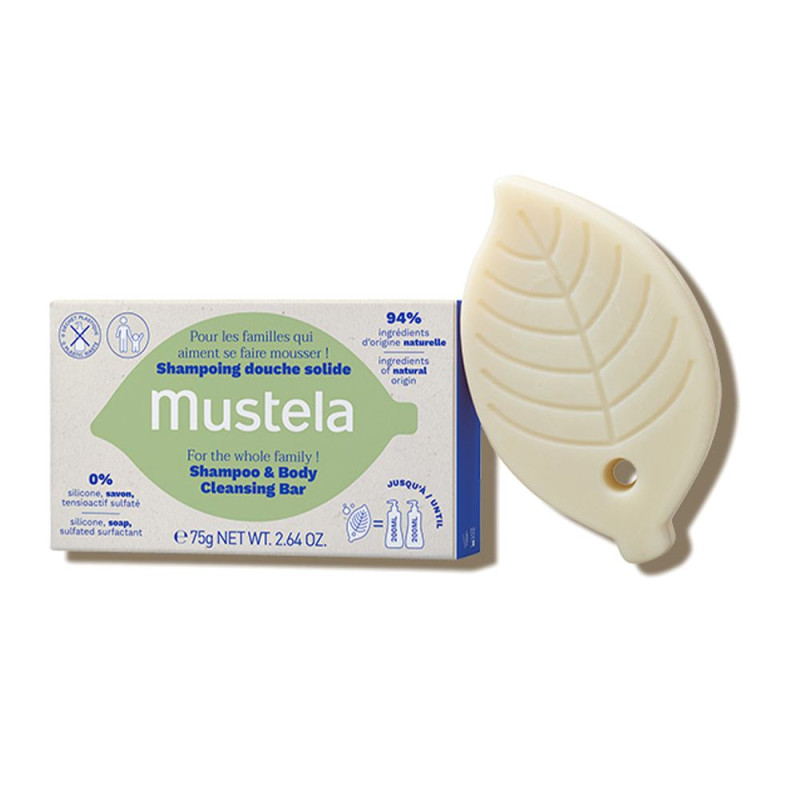 Mustela Shampooing douche solide 75g