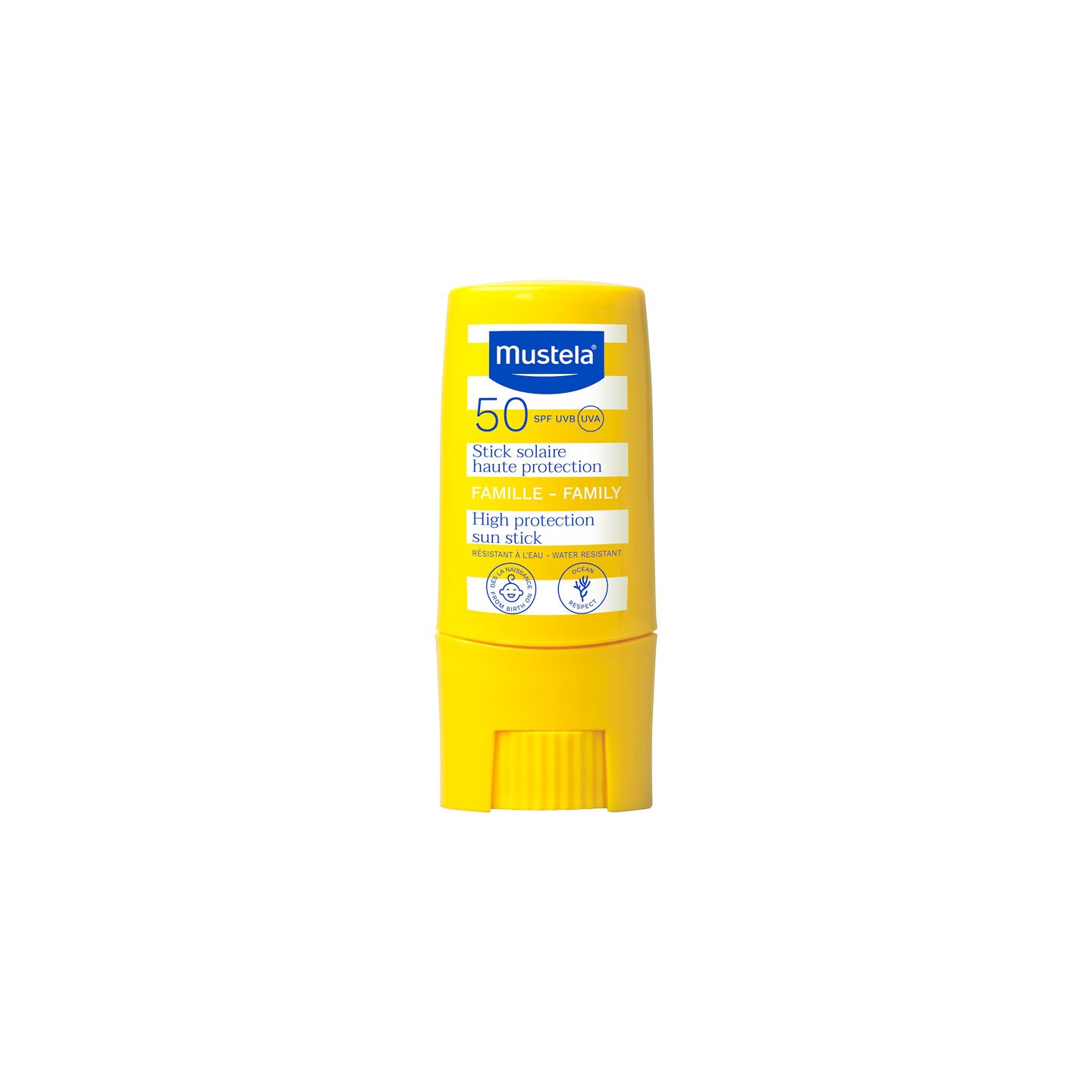 Mustela Stick solaire visage et corps haute protection SPF50+ - 9ml