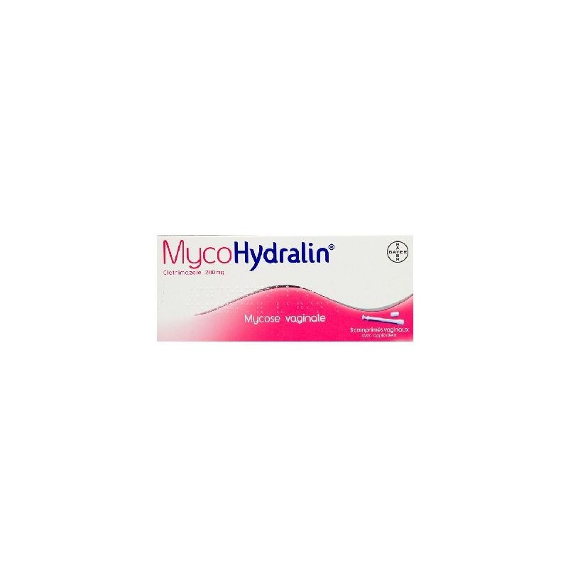 Pharmacie Bastille - Mycohydralin comprimés vaginal 200 mg 3 comprimés